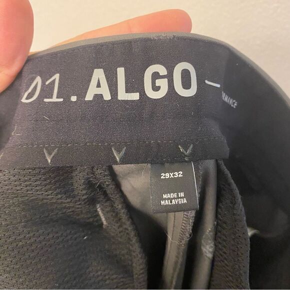 01.Algo Performance dress Athleisure Golf stretch Pants slacks Straight 29x32 - Picture 8 of 13